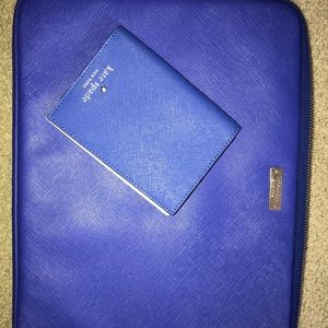Kate spade laptop case/passport case